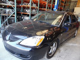 2004 MITSUBISHI LANCER OZ RALLY BLACK 2.0L MT 183857